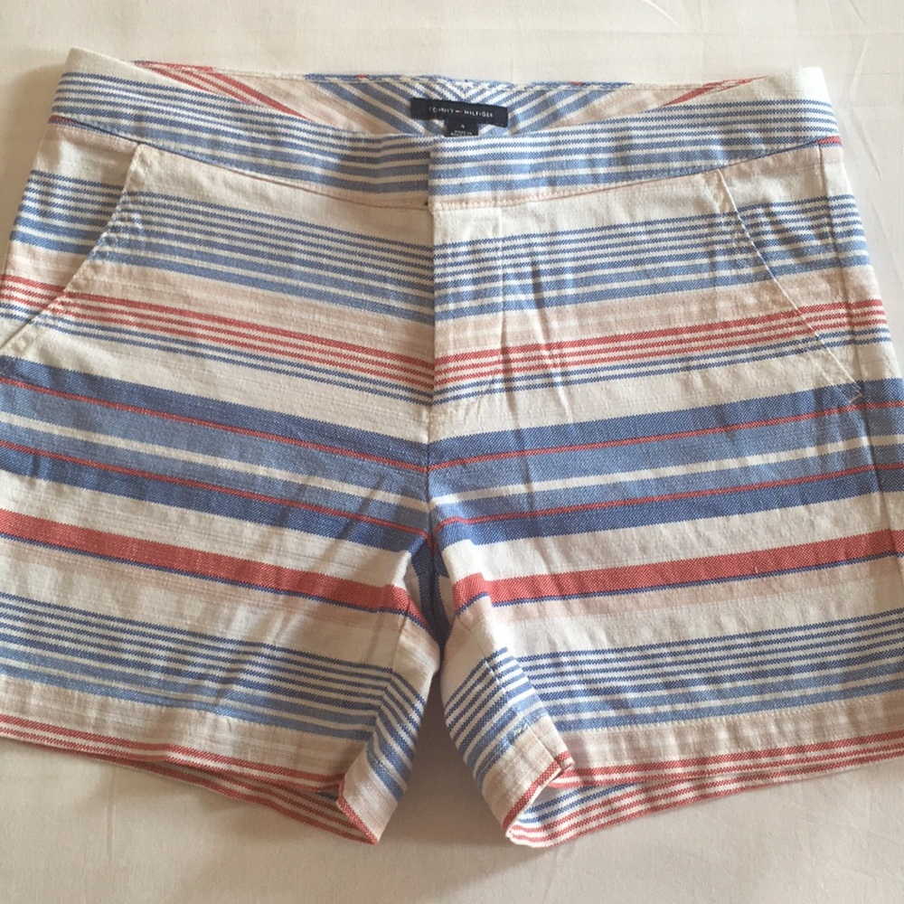 Tommy Hilfiger color stripe shorts